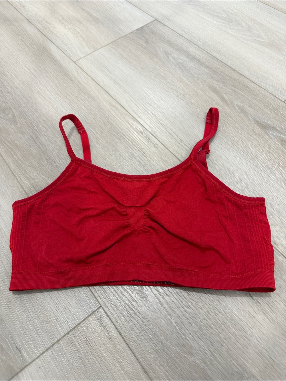 Kalon Studios Red Seamless Bralette